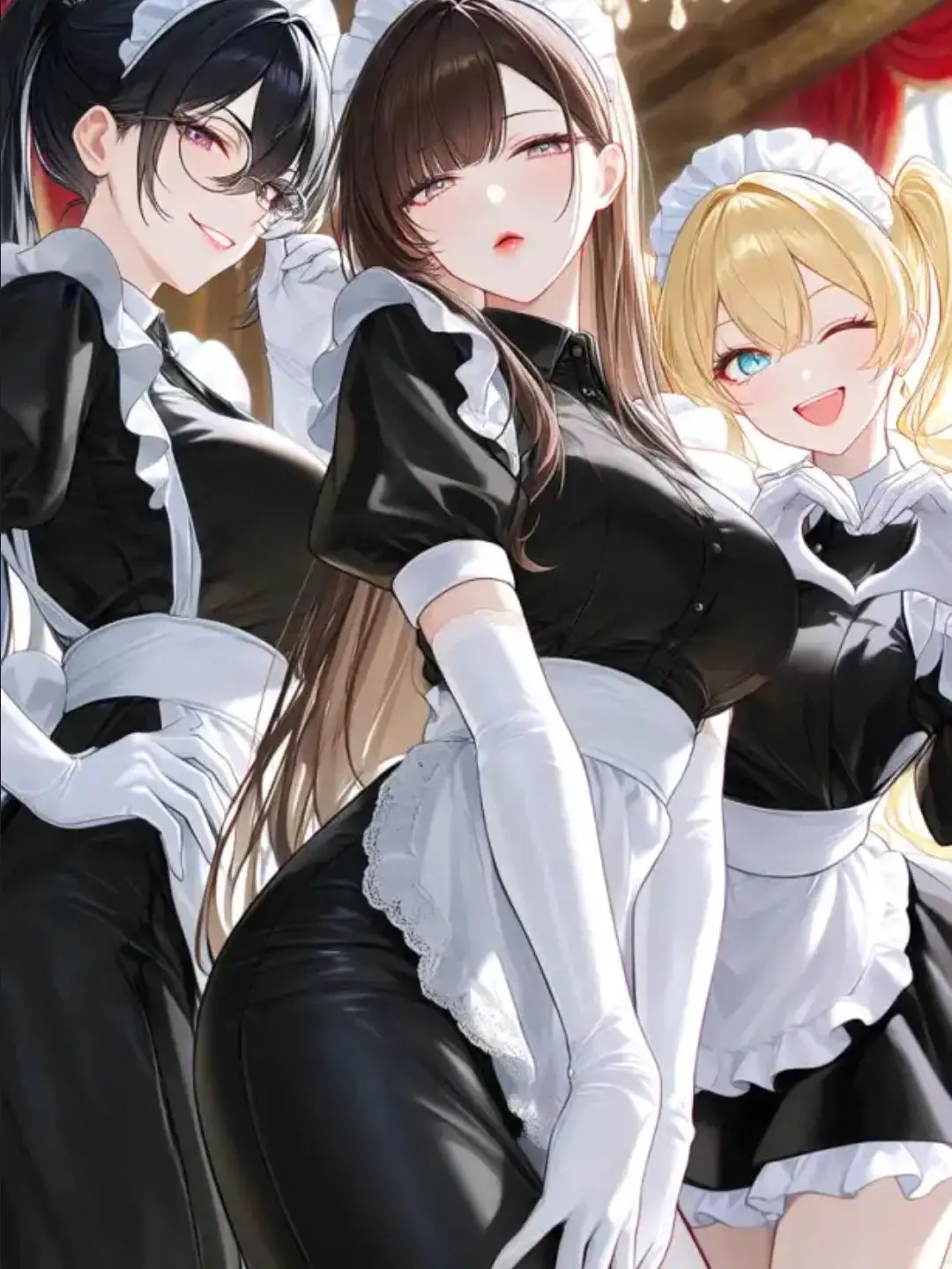 SquarePaper5131의 Your live in maids femdom