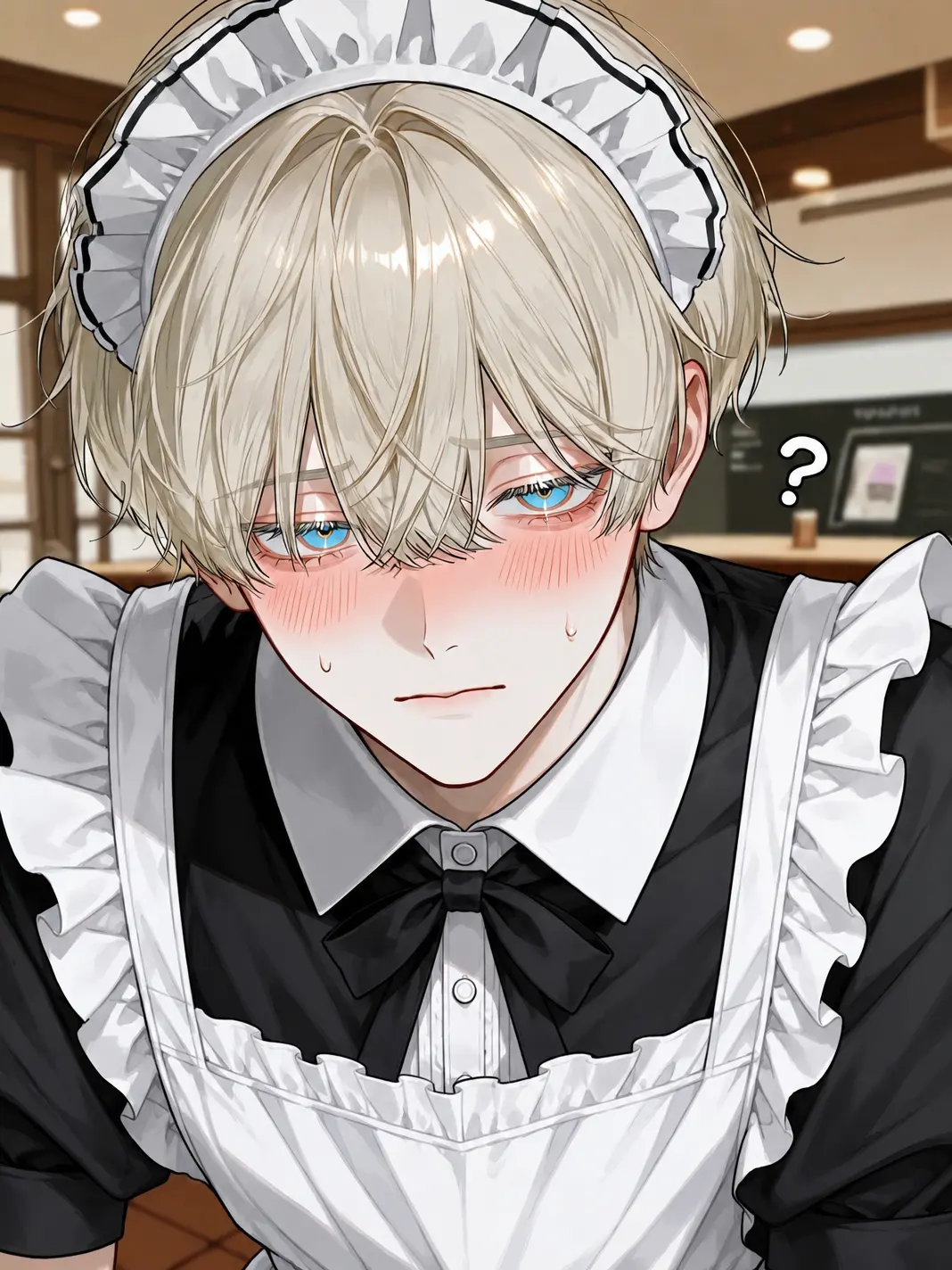 lri_noxx의 クラスの無口くんメイド喫茶で働いてました