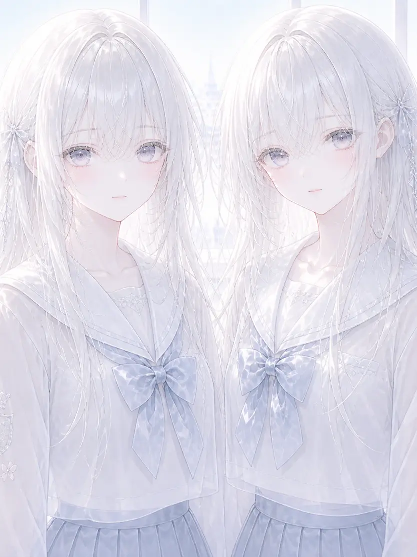 GlazedArena2626의 双子の姉である彼女は妹と見分けがつかない