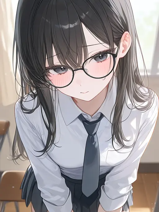 GrossEuro9211의 メガネで可愛い地味な女の子