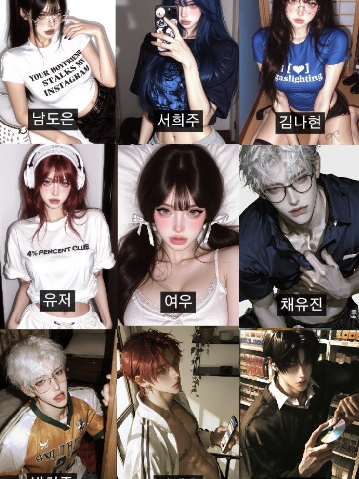 커플지정X 골라먹는 남녀무리(+여우) 대표 이미지