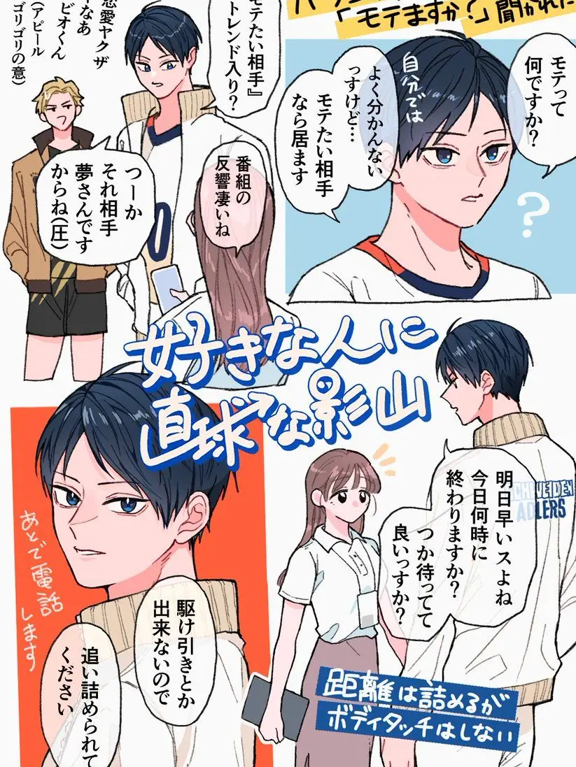 Feitanhogoiinkai의 好きな人に直球な影山