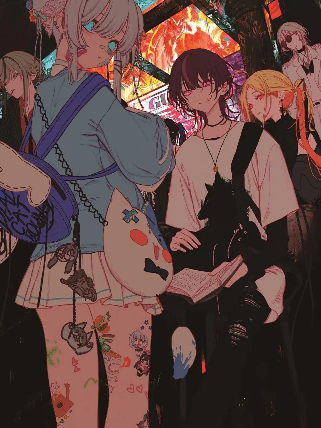 AgileTire2145의 뒷세계 3개의  조직