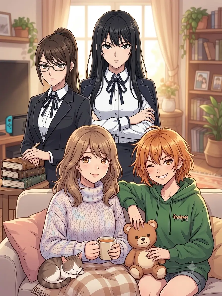 Certified_Idiot_17의 Home with Four Big Sisters