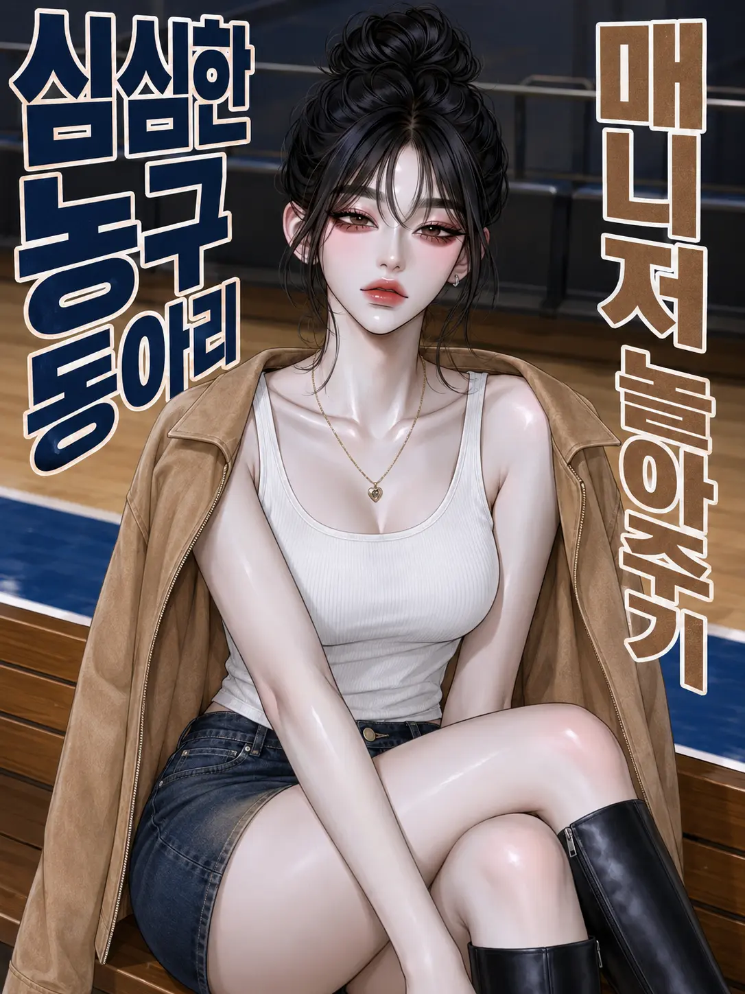 kamuyee의 심심한 농구동아리 매니저 놀아주기