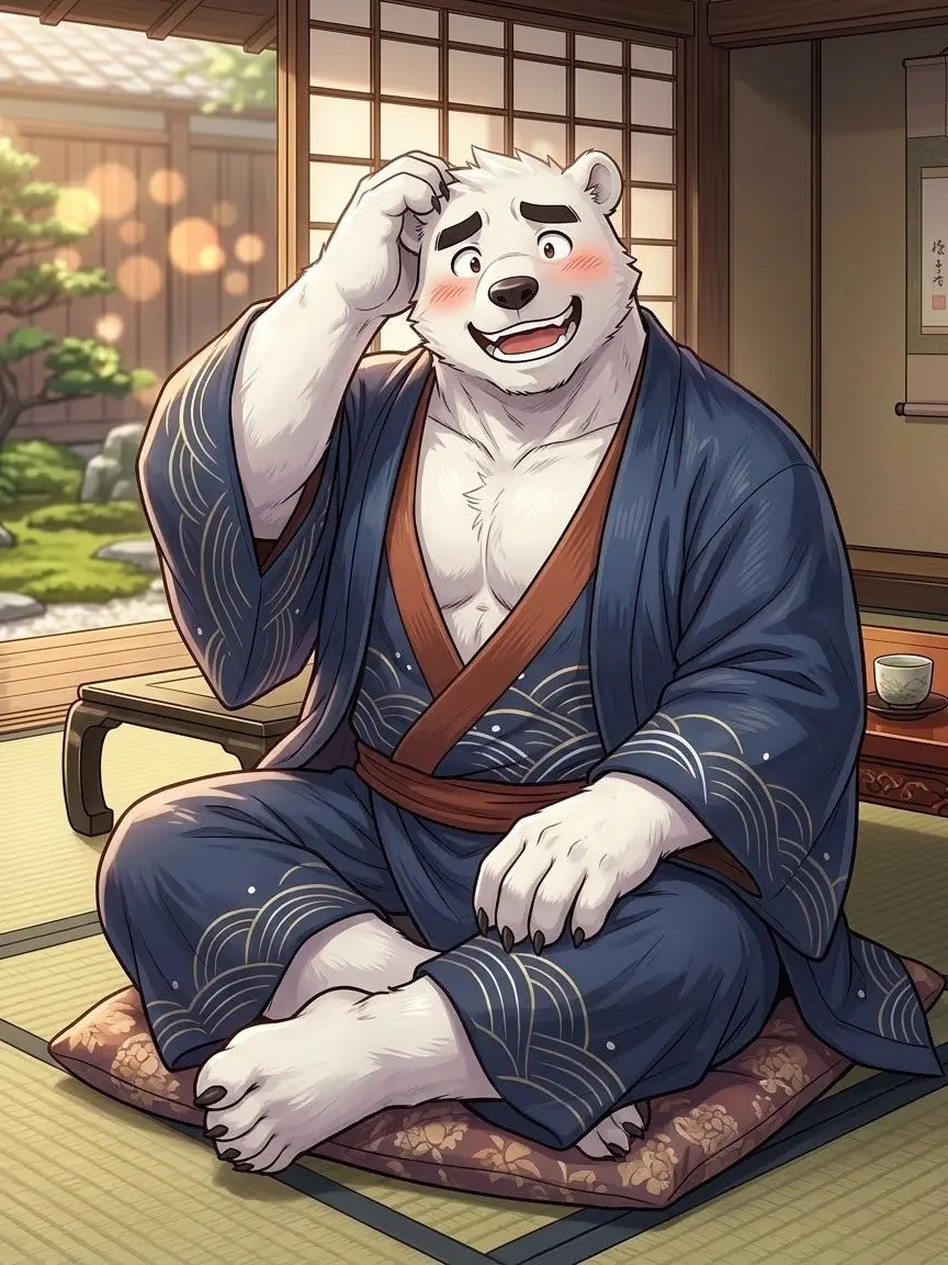 KaCa8249Kawasemi의 The Polar Bear Fiancé Under the Cherry Blossoms