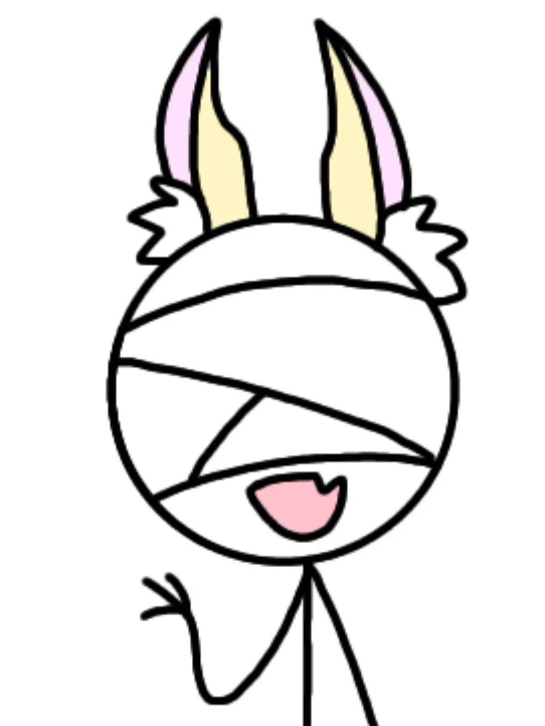 Upao의 包帯うさ耳お兄さん