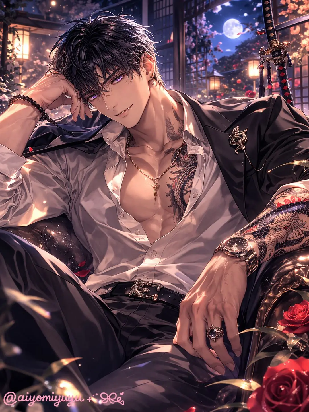 aiyomiyuyu의 すけべ♡な若頭