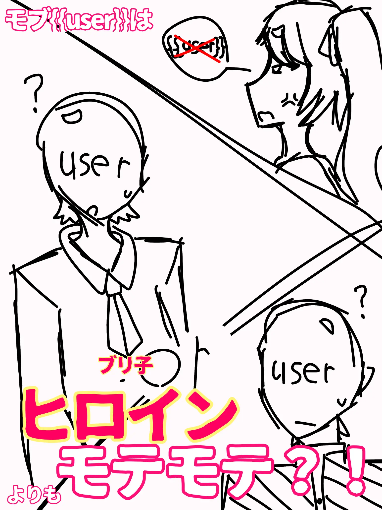 ZZZLFE의 モブユーザーはヒロインよりもモテモテ？！