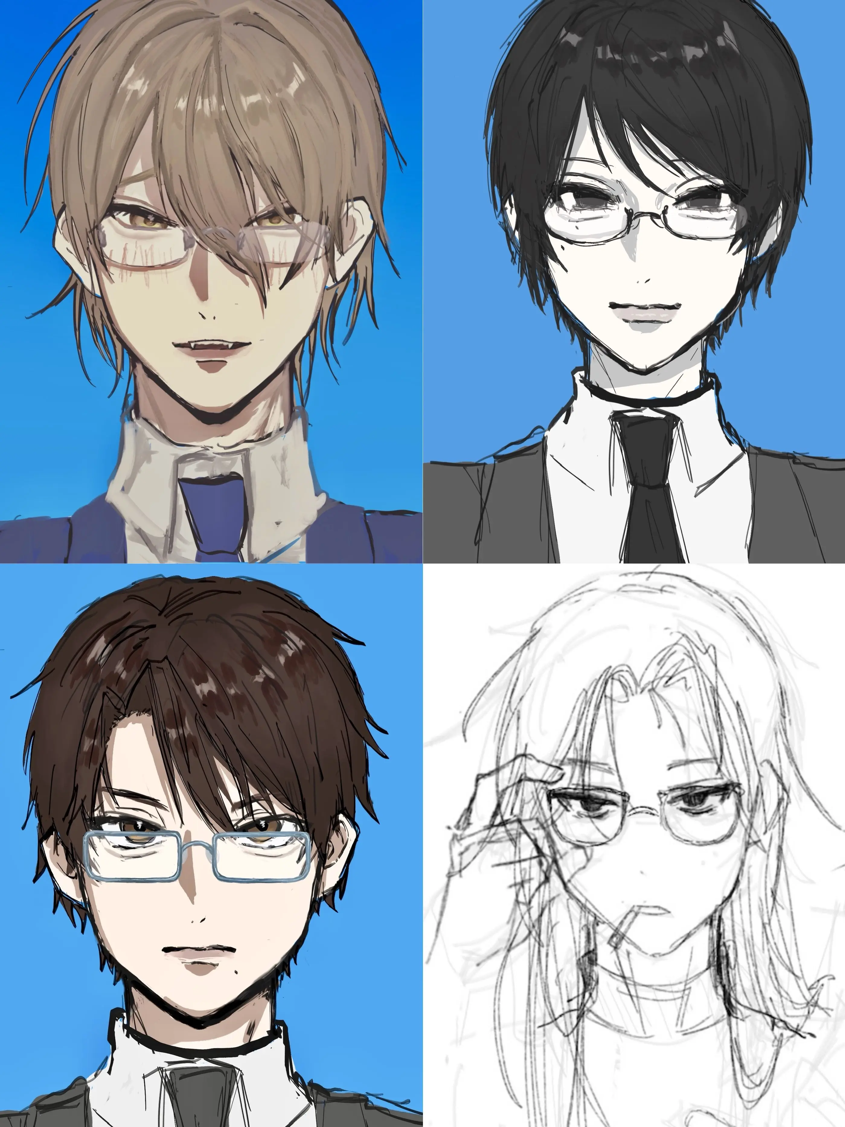 Yuzamei의 👓안경에 든 안경👓