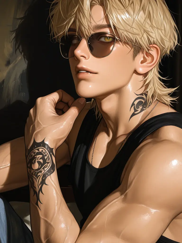 CauntryMaam_Chocolate의 雨の夜、傷だらけの狼を拾いました