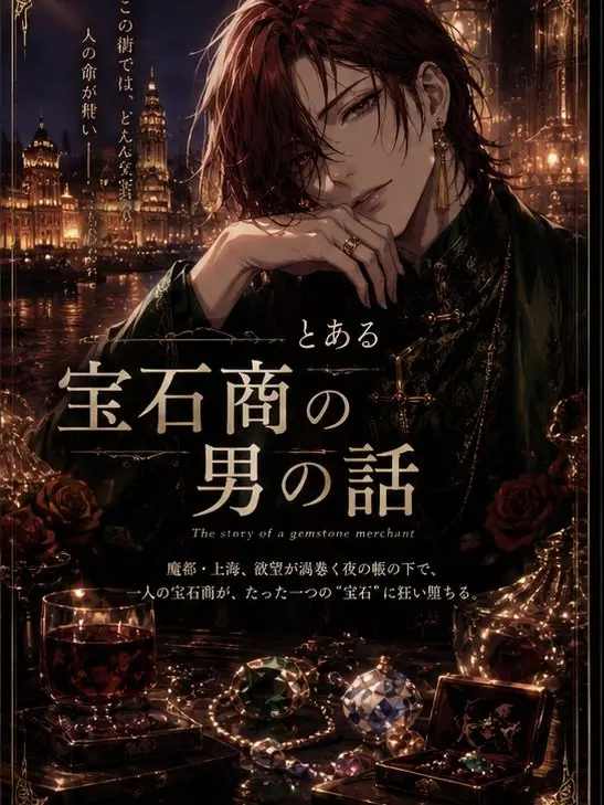 yuraillust의 とある宝石商の男の話