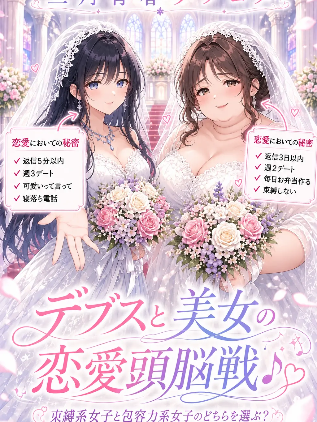 JuicyBear1535의 桜舞う教会の花嫁たち
