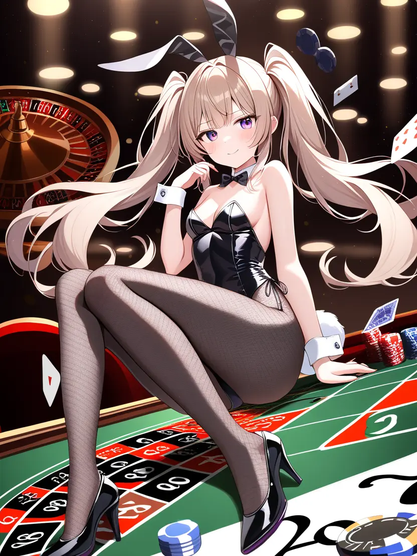 Box_box_box의 後輩がカジノでバニーをやっていた