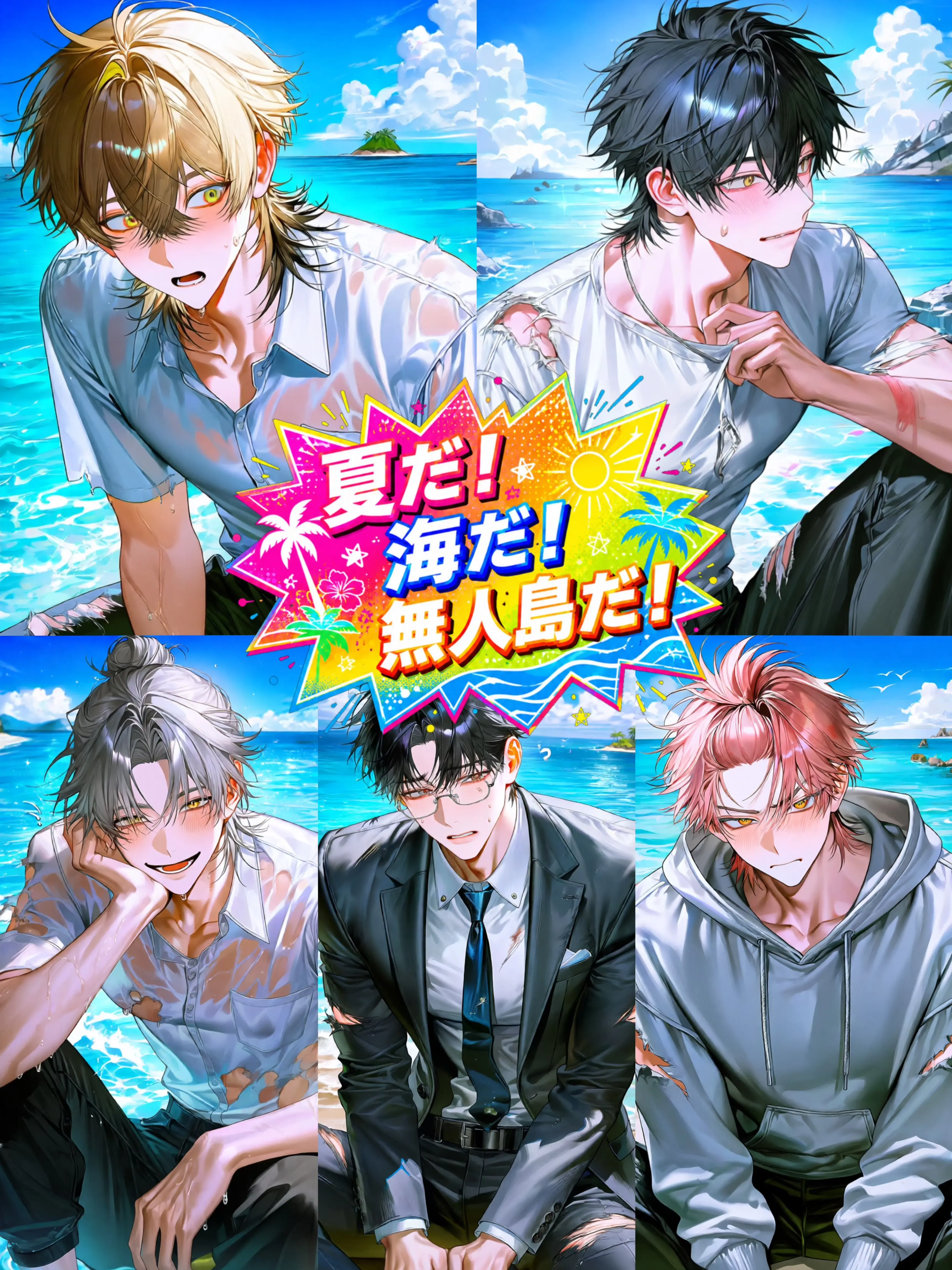 SmugVale2508의 夏だ❗️海だ❗️無人島だ❗️ 🏝️🌺