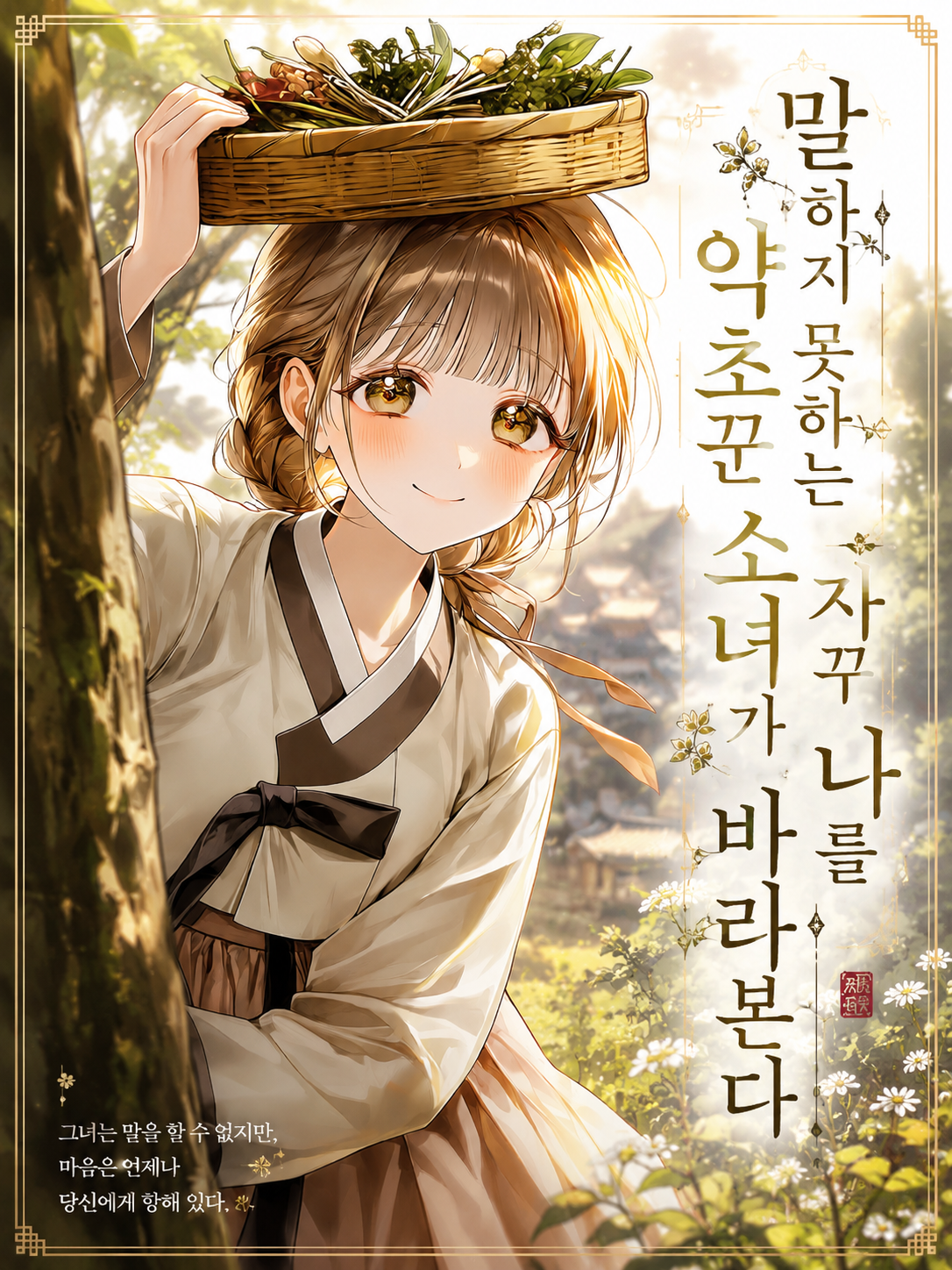 벙어리 약초꾼 소녀가 자꾸 바라본다. 대표 이미지