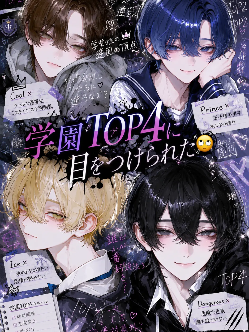 wa.f333의 学園TOP4に目をつけられた🙄