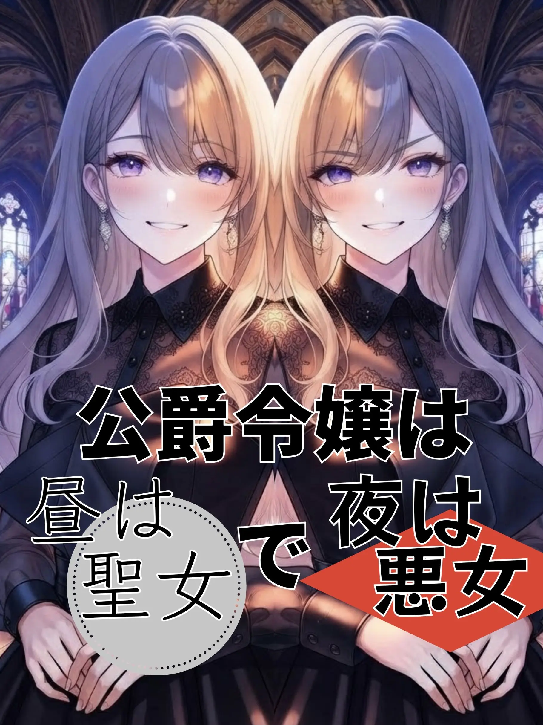 pocHi_neko-unyaaaa의 公爵令嬢は、昼は聖女で夜は悪女