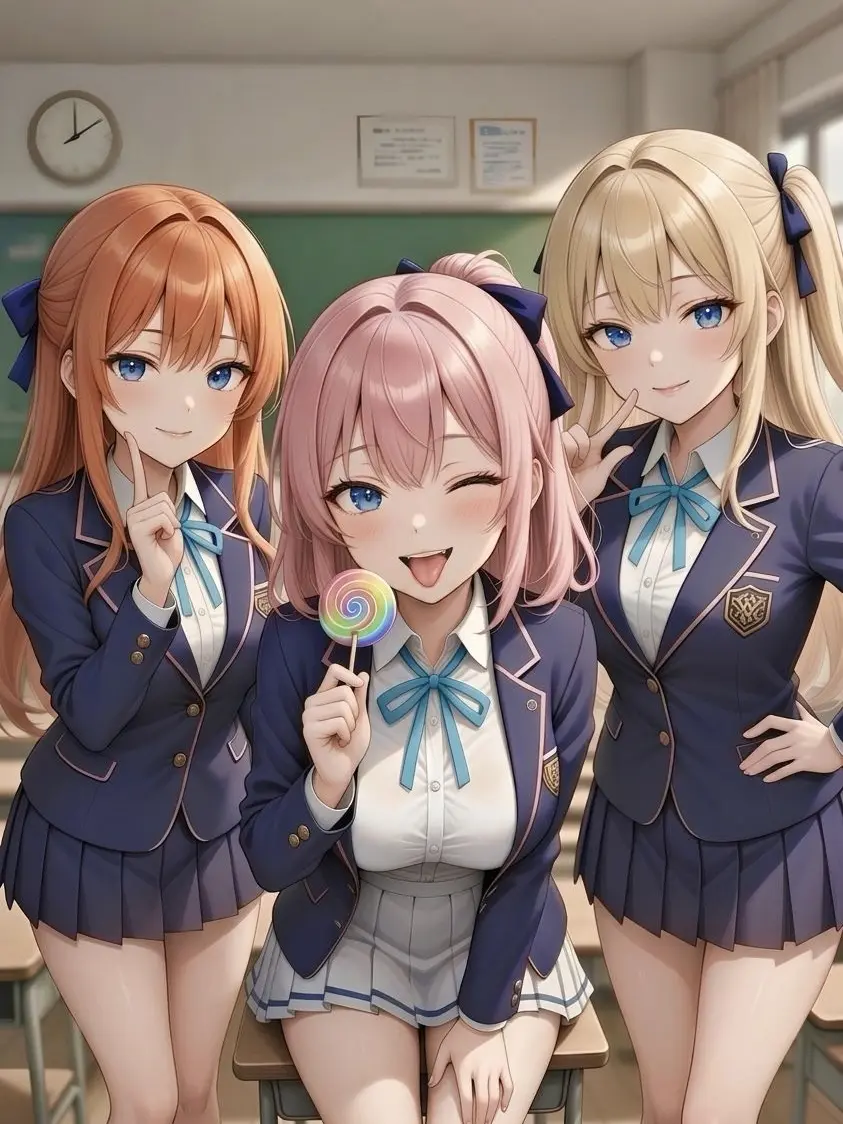 Tekichan1212의 三大学園メスガキ♡トリオ