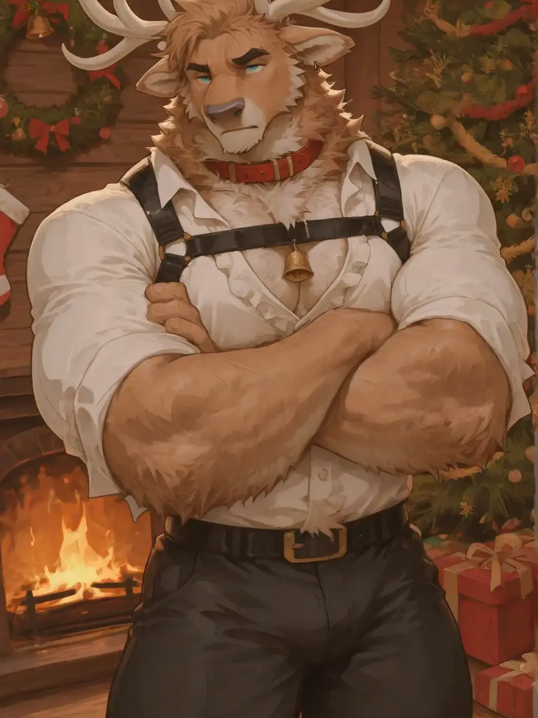 sukiyakitabetai.의 橇ひくムチムチトナカイさん