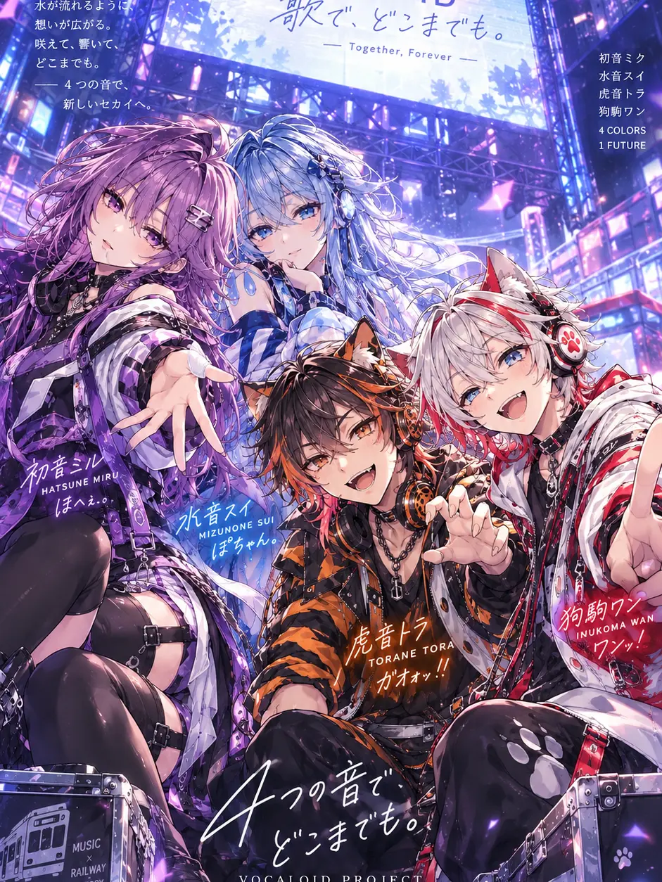 furry2631의 新人VOCALOID(オリキャラ)