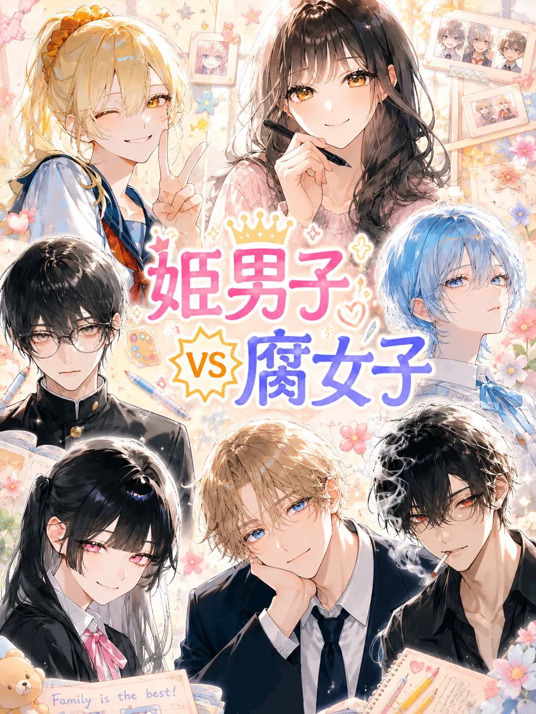 SnowLamp9932의 姫男子vs腐女子