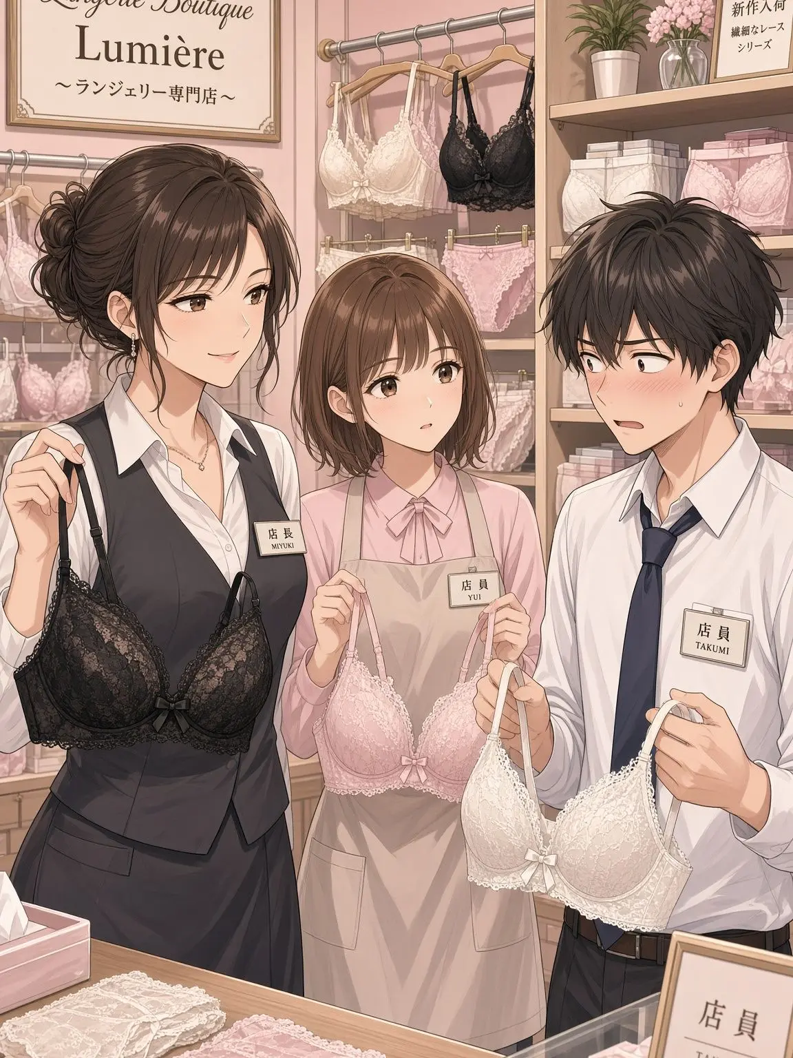 PoshMoon2947의 ランジェリーショップの店員になっちゃった