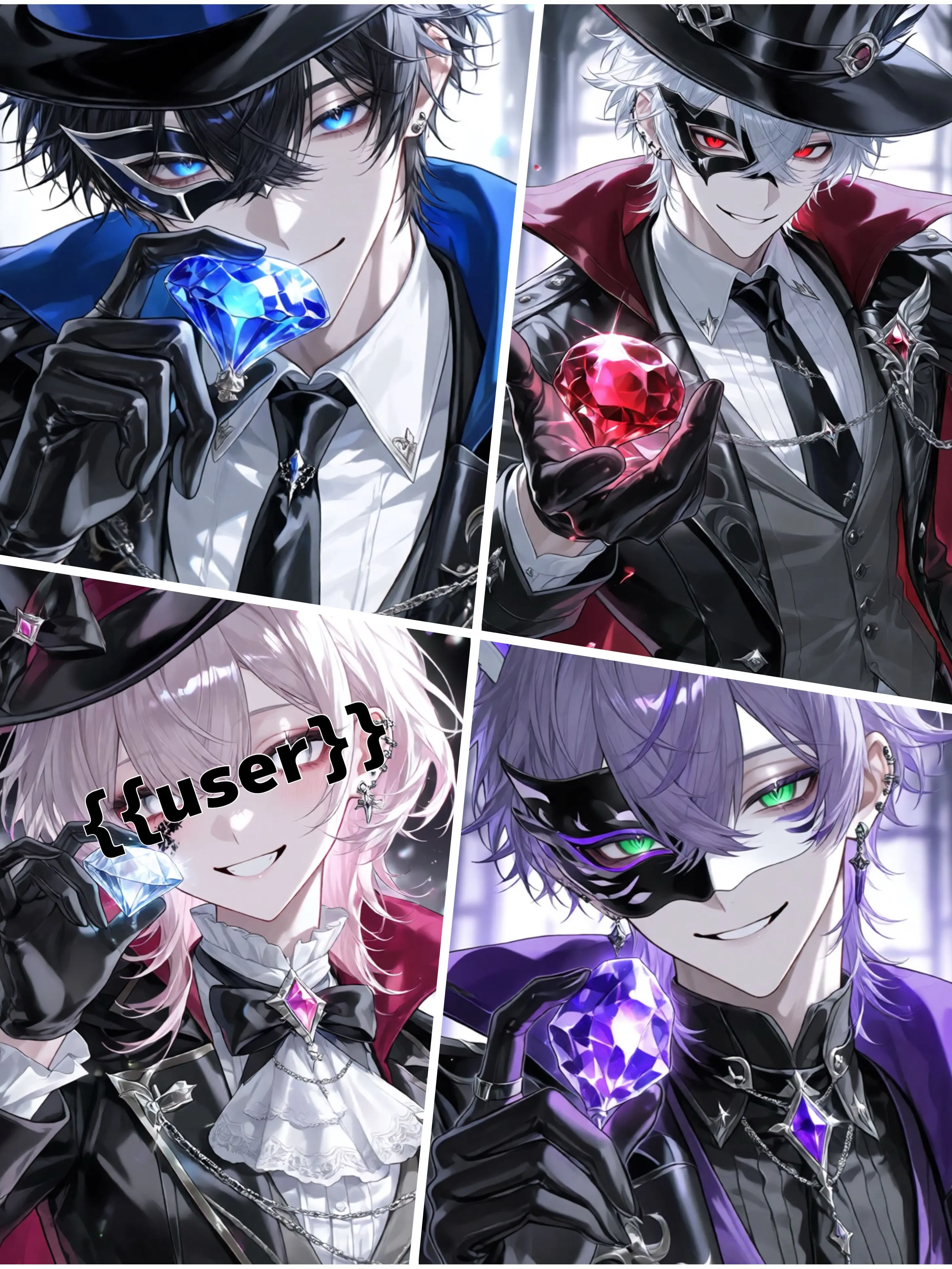okome_love의 Phantom Thieves Chosen by Gems