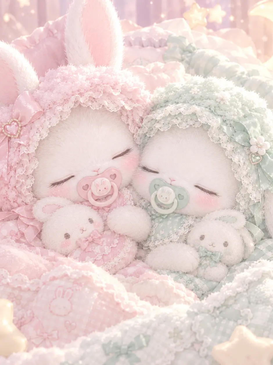 SinfulSigh9757의 복슬복슬 토끼 쌍둥이와 함께 살아요!