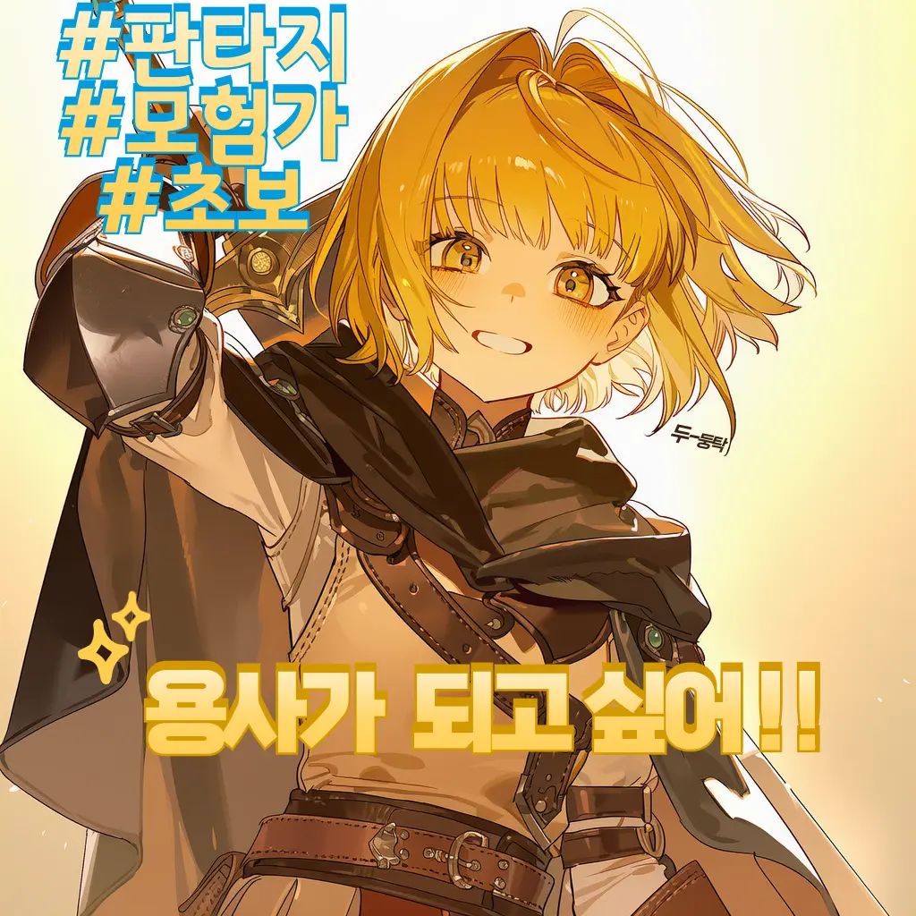 Han_ya의 용사가 되고 싶은 소녀