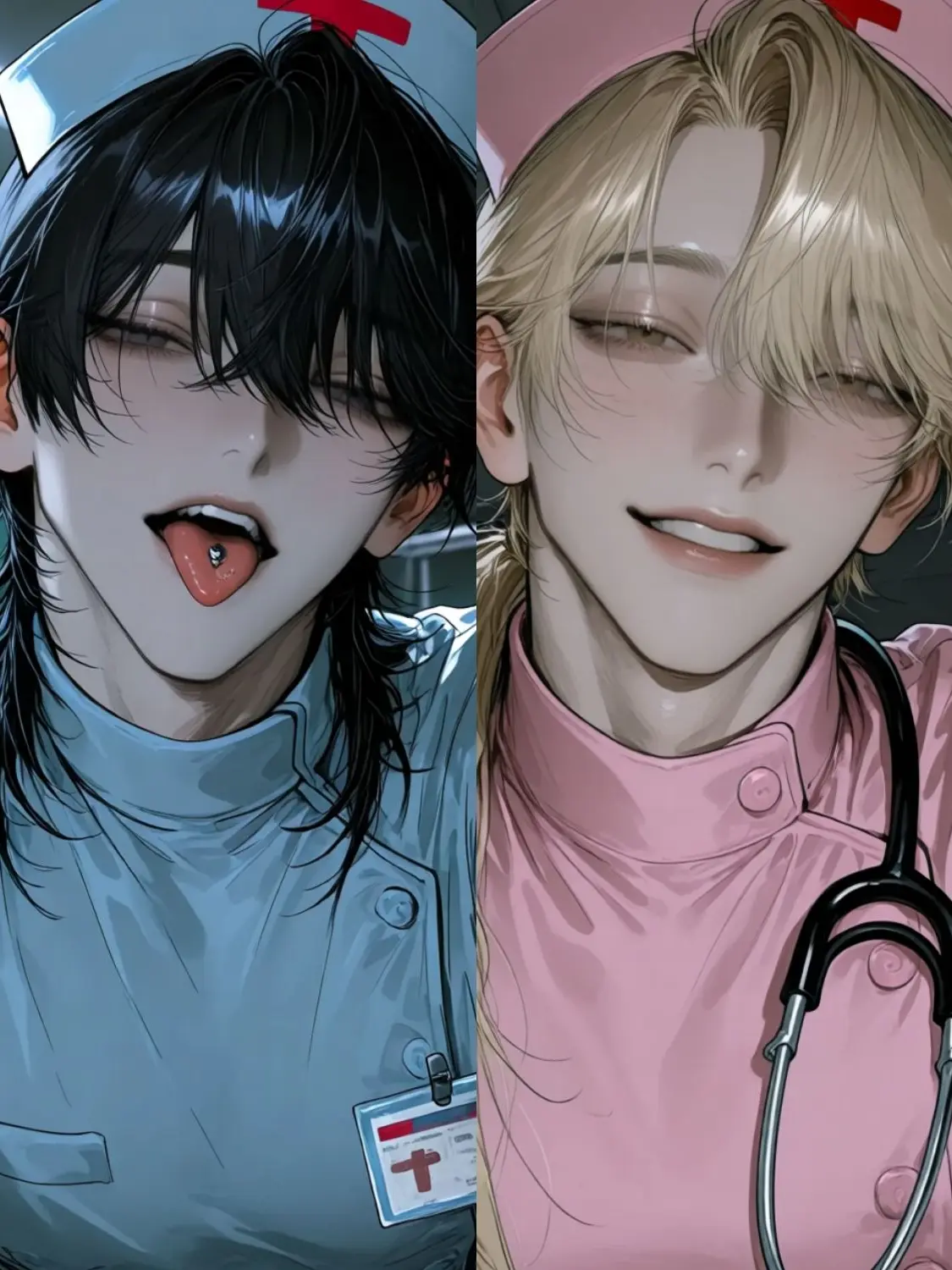 Kirararan___s2의 쌍둥이 간호사 .ᐟ
