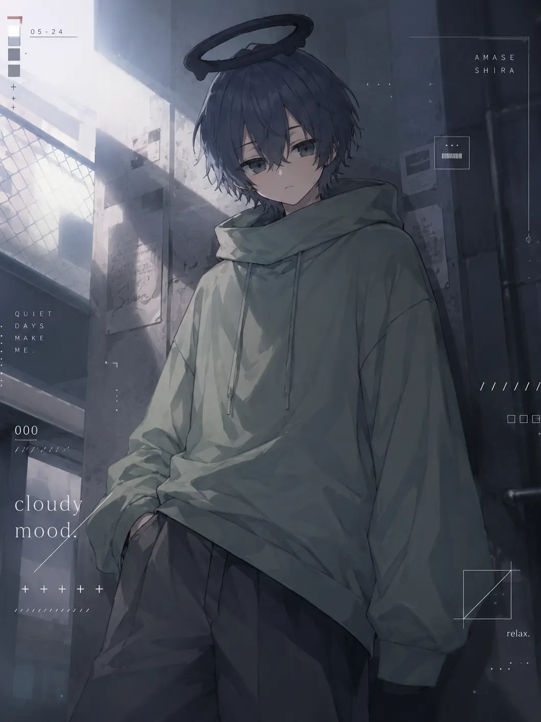 Shira_Amase의 中性天使とルームシェア