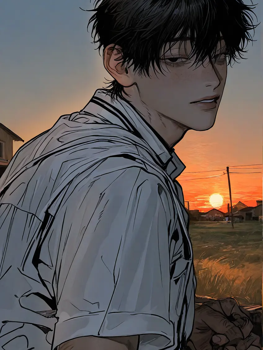 edotyan_00의 夕焼けが君を隠した
