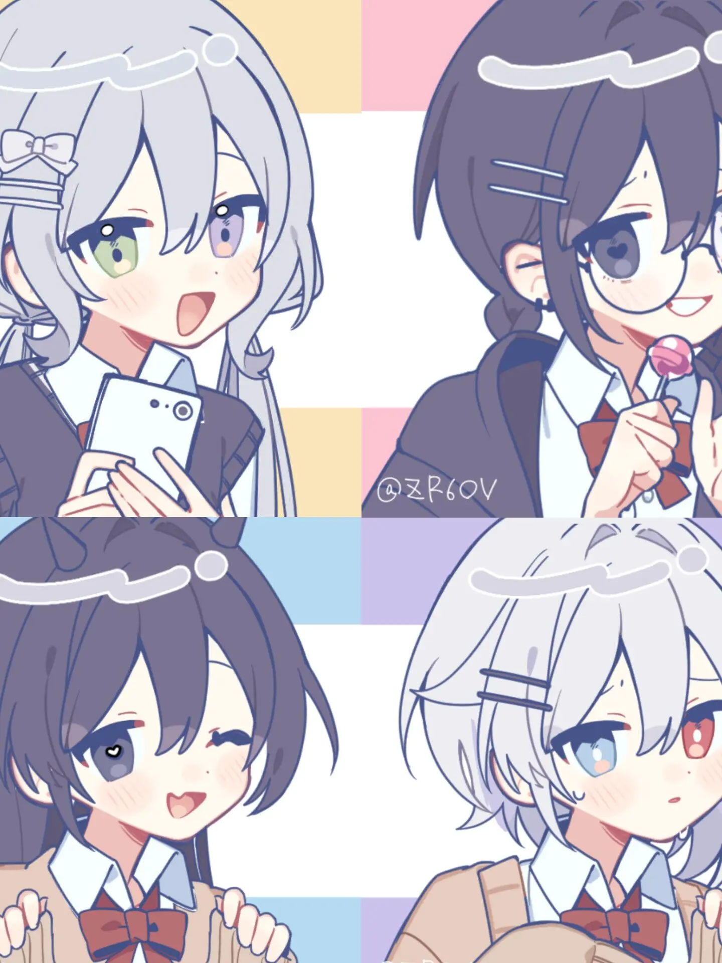 Aruzi1105의 （主の親友用）仲良し4人組