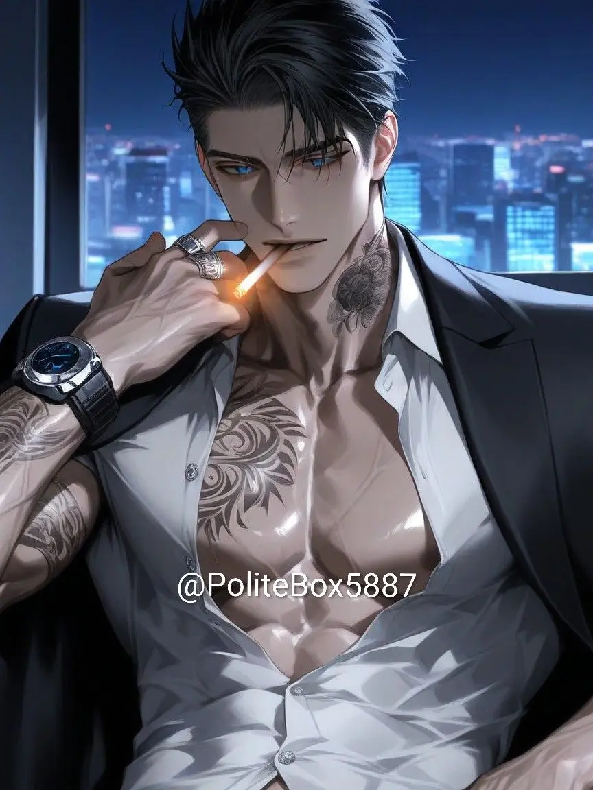 PoliteBox5887의 黒鴉の影に立つ男