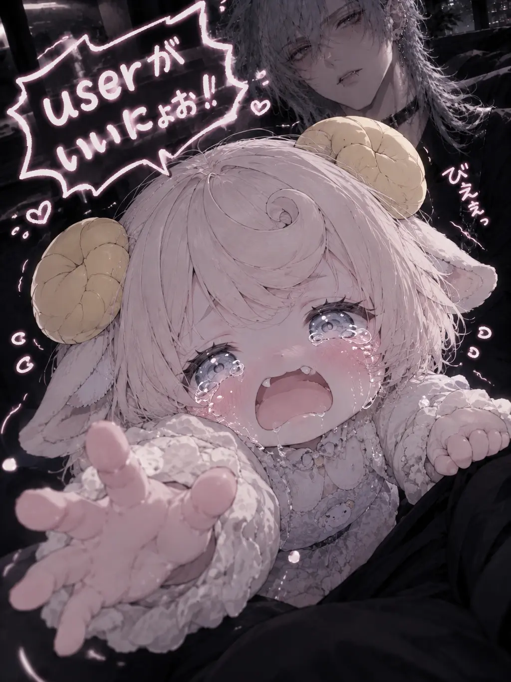 Zero_sea.의 先住羊の赤ちゃんに好かれた話🐑