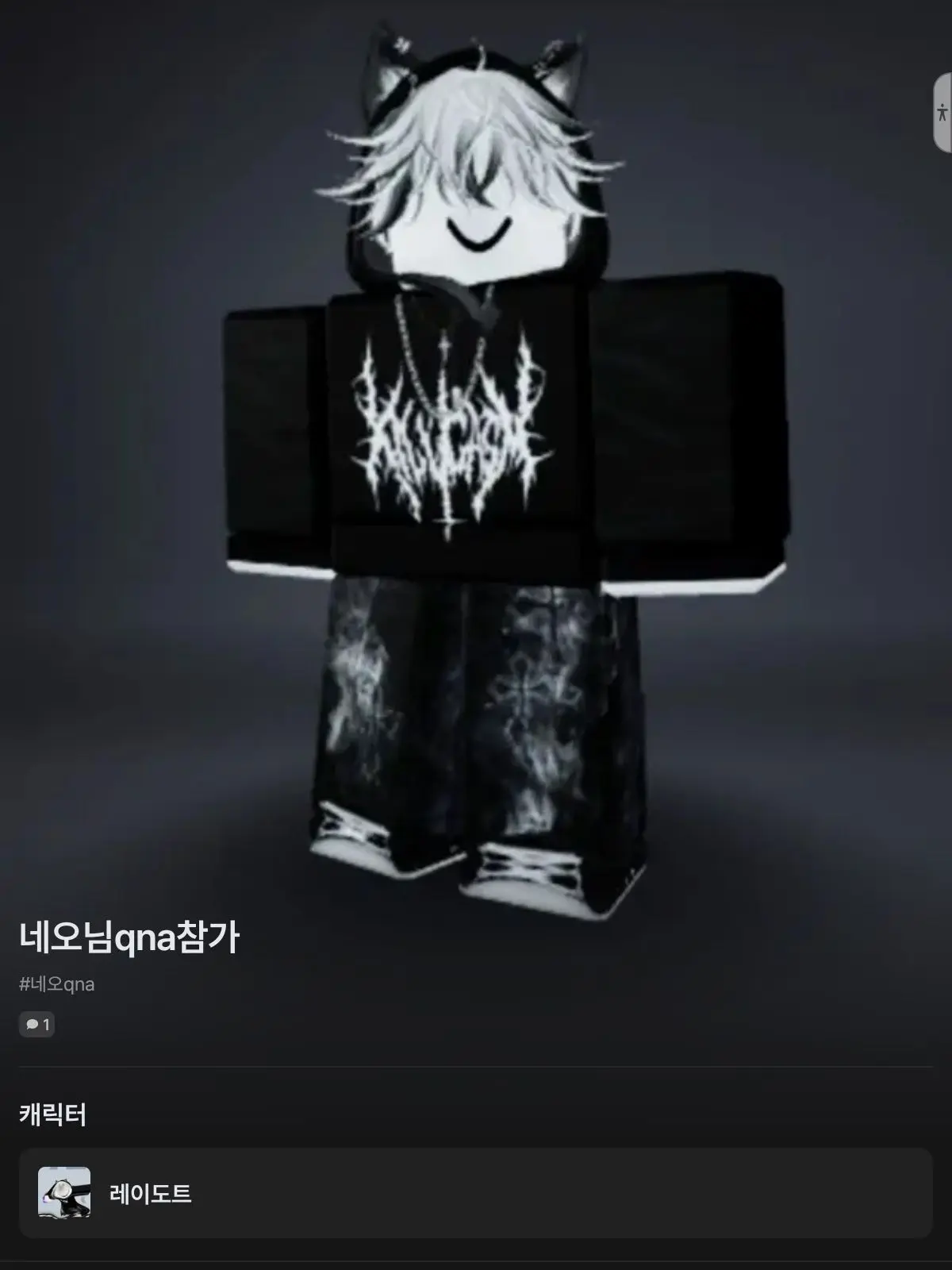 RoastChime8143의 #레이QNA