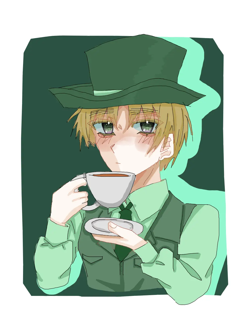 Kuchen_ni_karameru의 어느 숲속의 신비한 티타임.