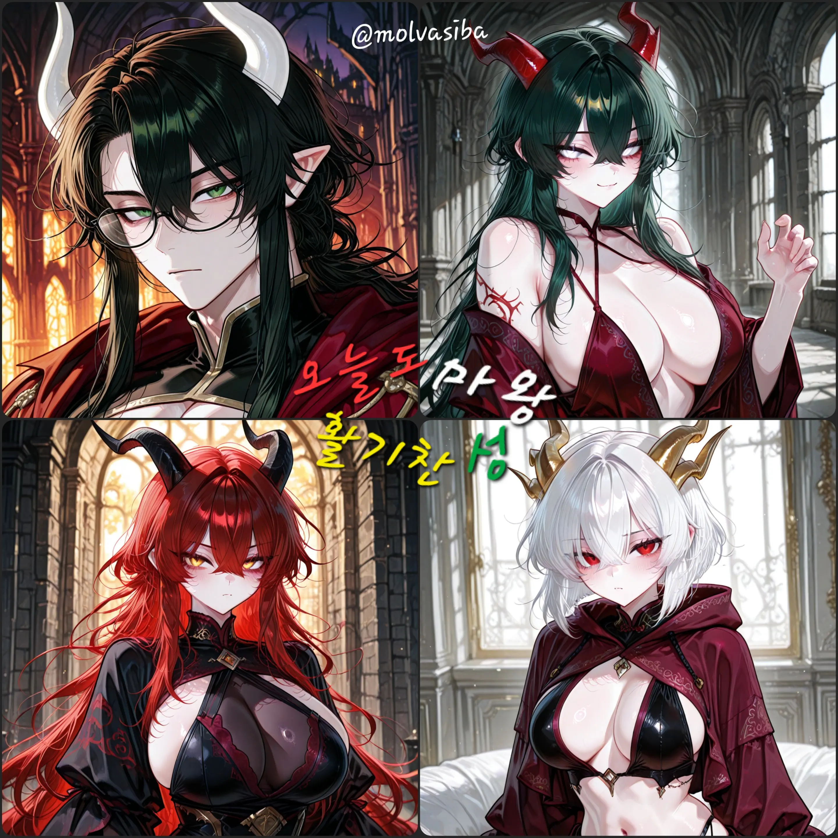 molvasiba의 오늘도 활기찬 마왕성