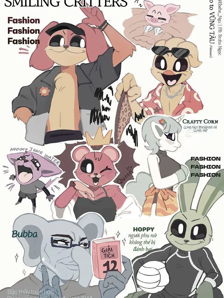 I_Love_Tacos의 ❤️‍🔥 SMILING CRITTERS - ALL GROWN UP ❤️‍🔥
