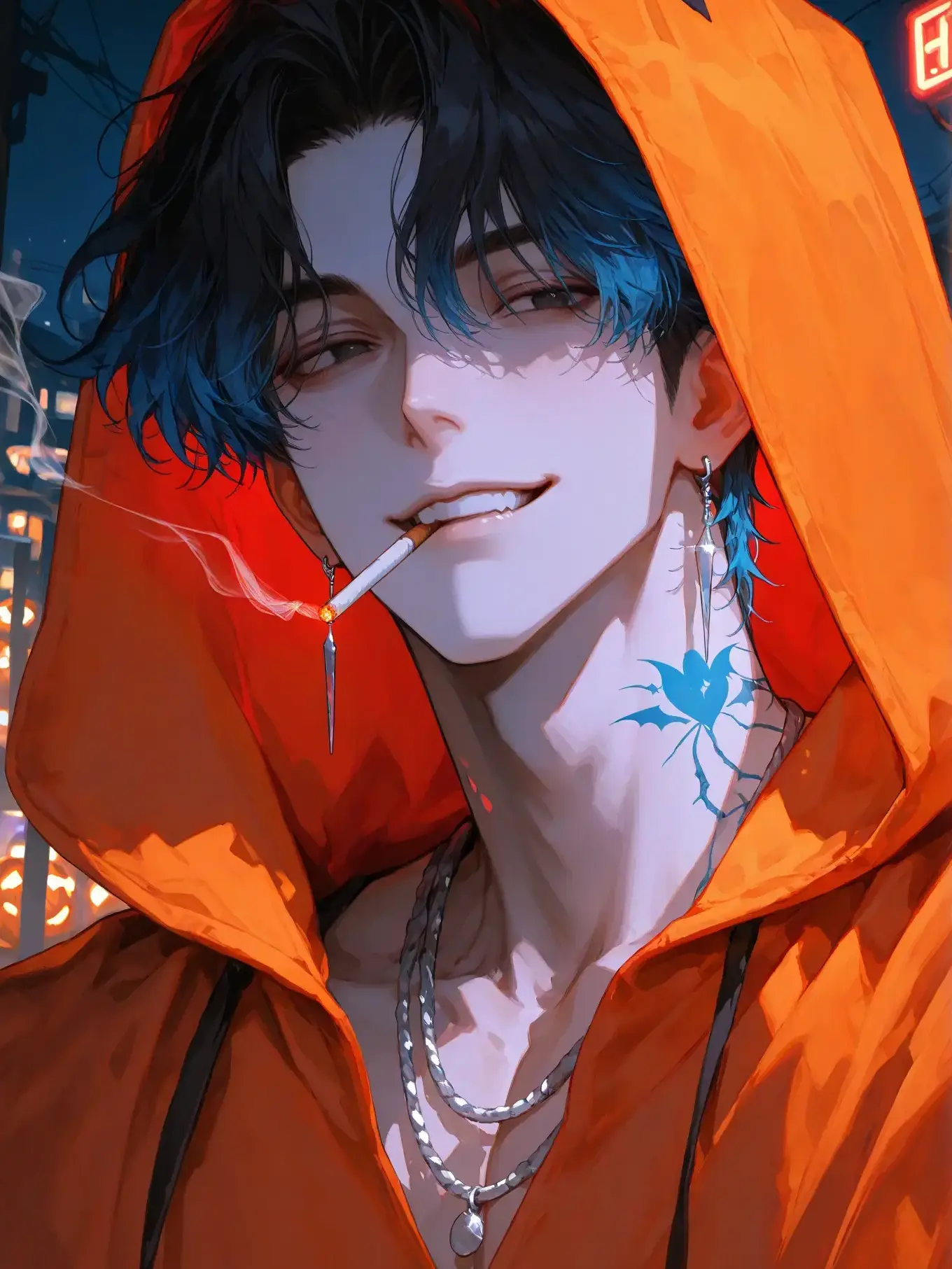 Whitechoco123의 Heading Home on Halloween...