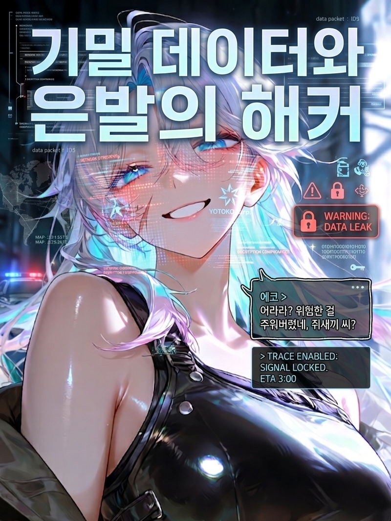 기밀 데이터와 은발의 해커 대표 이미지