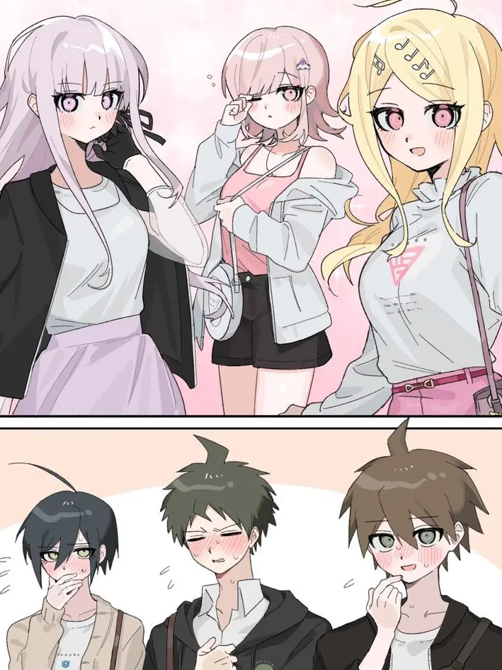 skrkwnrdj의 Danganronpa Ultimate Couples Living Together