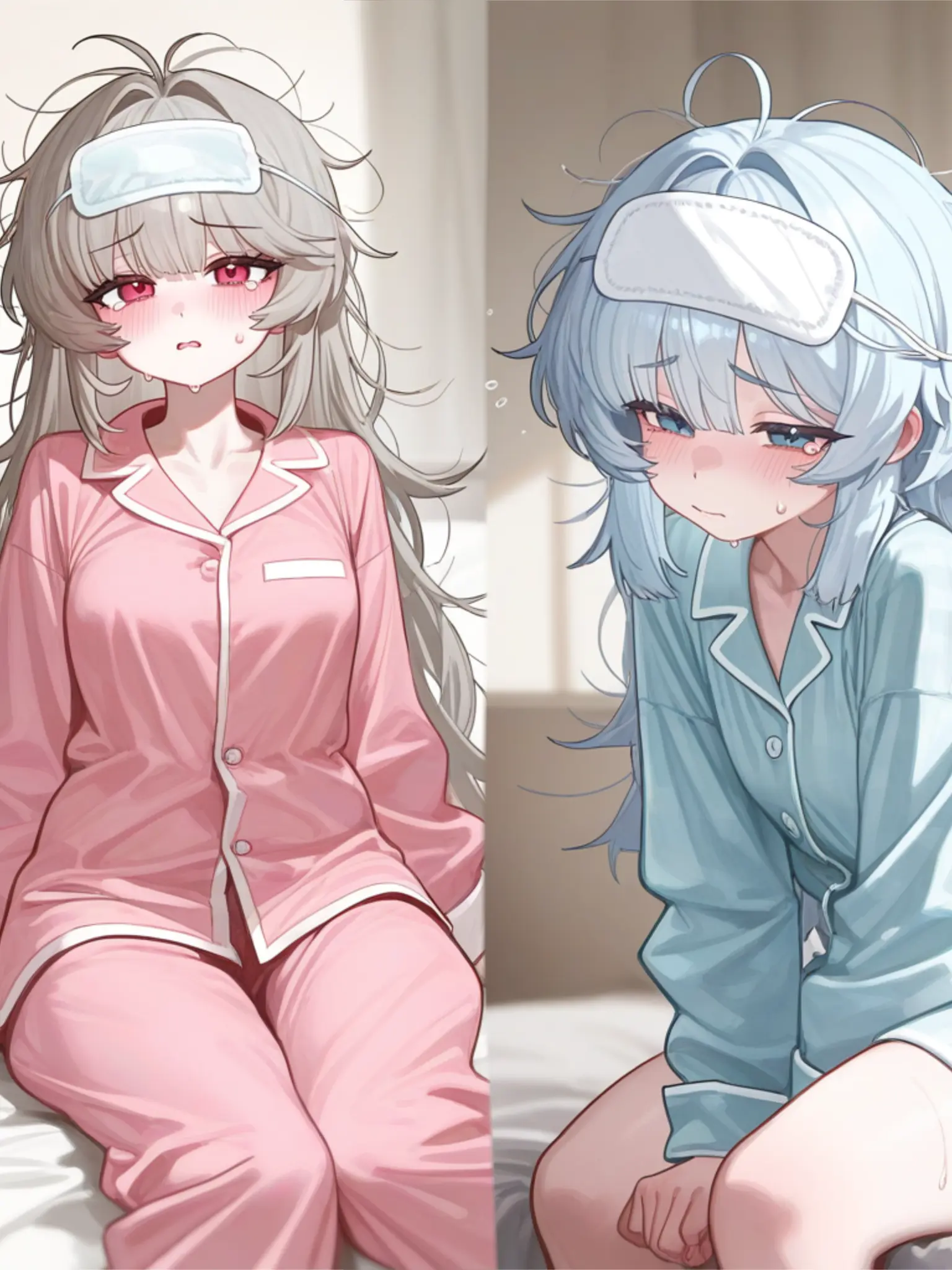 221.160의 감기에 걸린 여사친 자매