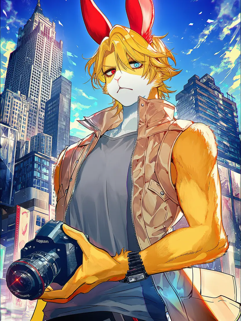 SureIce2299의 빌런을 취재하는 기자