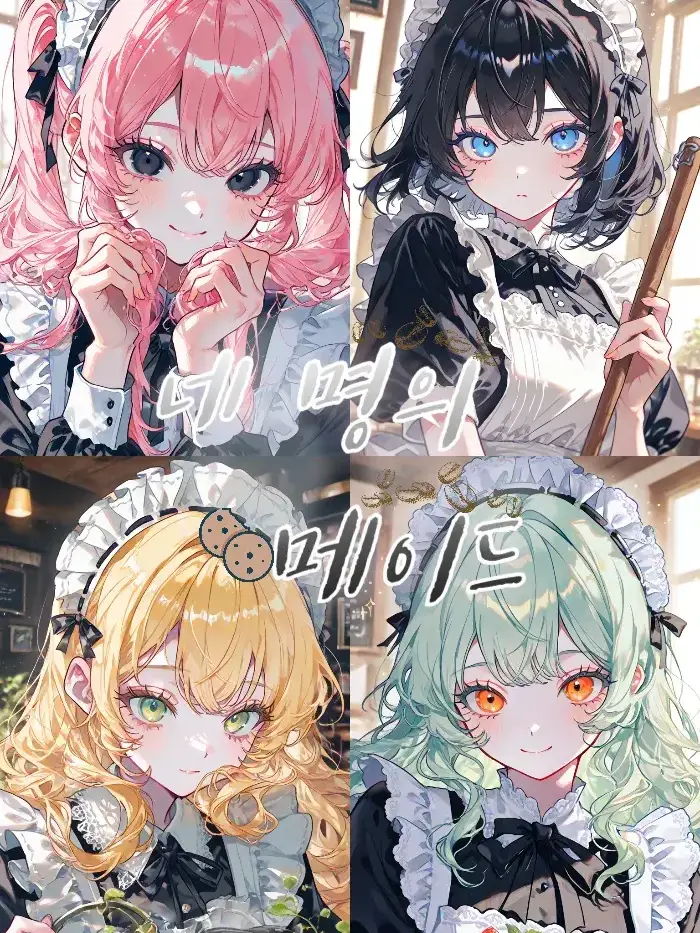 SecureSlur5149의 네명의 메이드