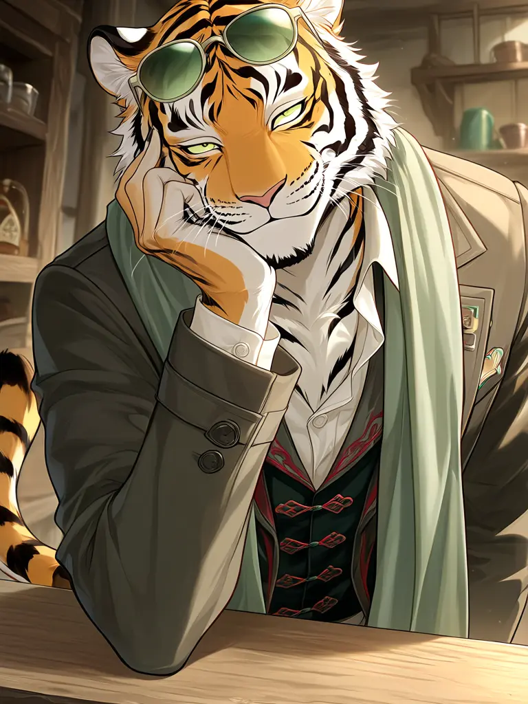 BrightKing6227의 胡散臭い虎獣人おじさん