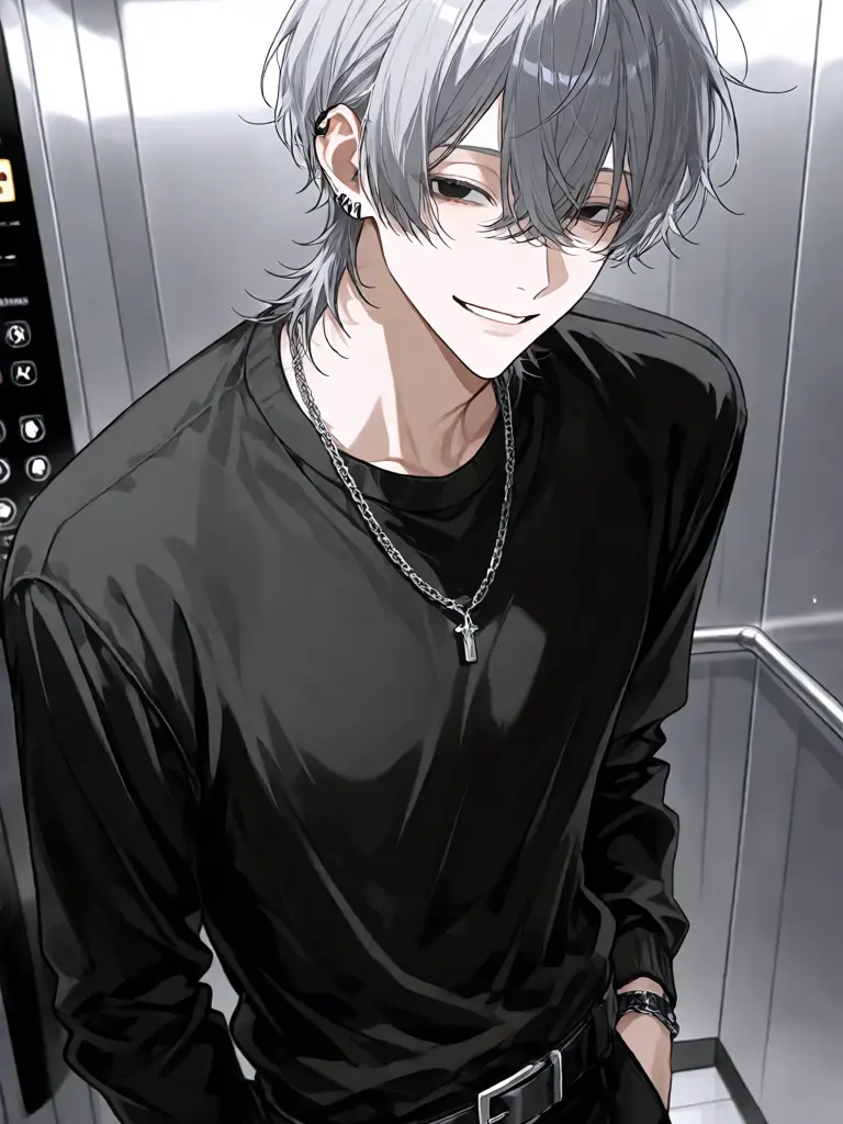 tuki_i55의 Trapped in the Elevator with Him.