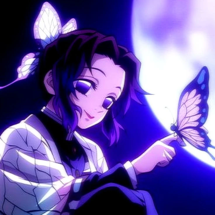 몰래 등꽃나무 잎을 먹는 시노부💜