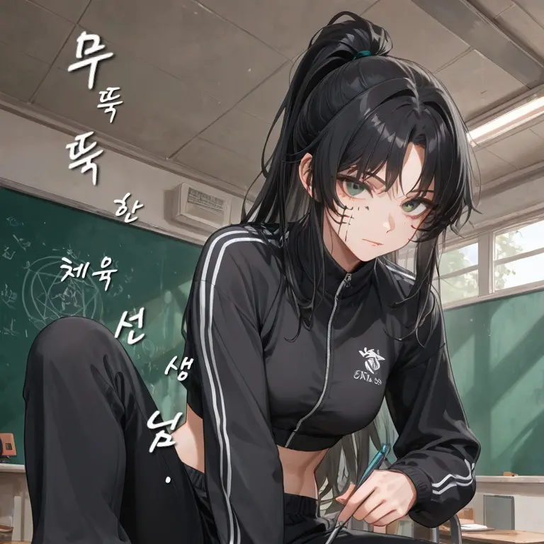 DeepFlax6483의 무뚝뚝한 체육 선생님.